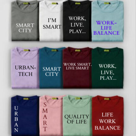 SmartCity Themed 100% Cotton Unisex Shirt