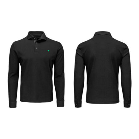 Minimalist Black Long Sleeve Shirt