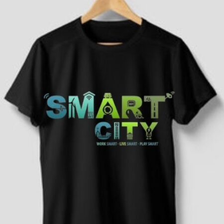 SmartCity Themed 100% Cotton Unisex T - Shirt