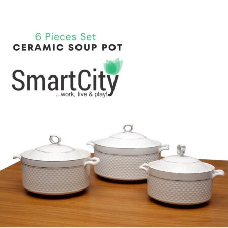 Diamond Pot 6-Piece Soup Bowl