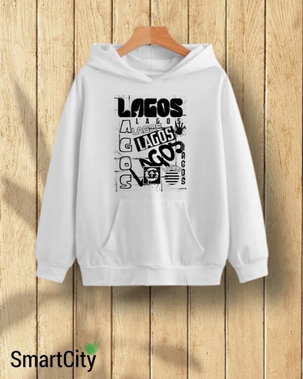 Lagos Themed 100% Cotton Unisex Hoodie