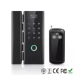 G5-Tuya-BN iLockey Wi-Fi Remote Control Tuya app biometric fingerprint digital Smart glass door lock