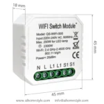 1 Gang Mini Wi-Fi Relay Switch Module