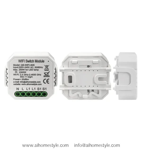 1 Gang Mini Wi-Fi Relay Switch Module